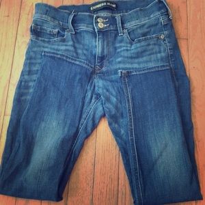 Express Cropped Legging Jean worn twice 4 R